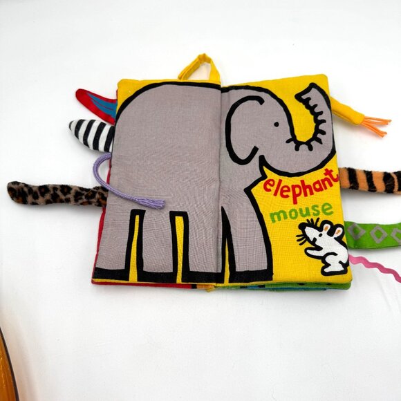 Jellycat Jungly Tails: A Soft Activity Baby Book Children's Book Baby - Picture 3 of 9